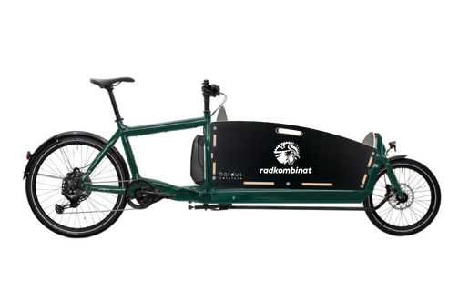 Lastenrad Billitt mit Radkombinat Logo